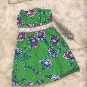 SOLD Lily Pulitzer Strapless Beaded Langley Dress